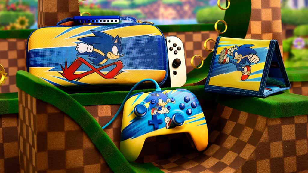 PowerA Sonic the Hedgehog Controllers and Accessories