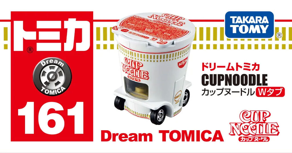 Takara Tomy Dream Tomica Cup Noodle Collection