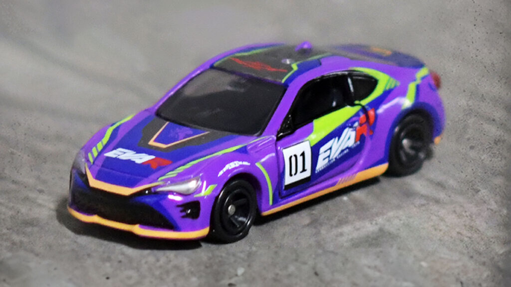 Tomica EVA RT No.1 and No.2 Toyota 86 Die-cast Cars