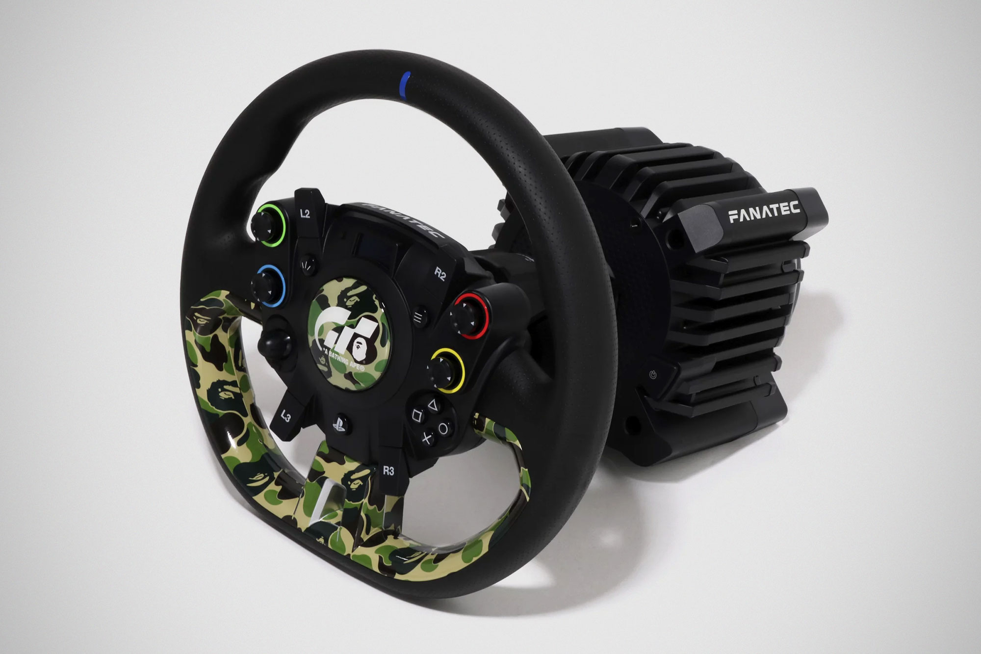 BAPE X Fanatec GT DD Pro Steering Wheel