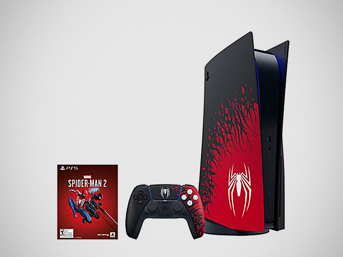 Playstation 5 spider man edition clearance console