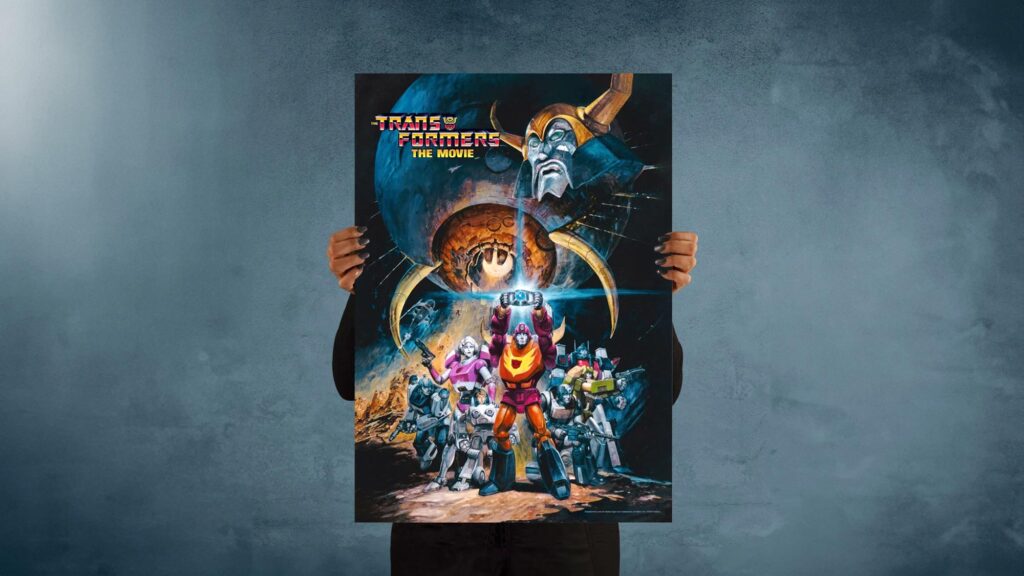 The Transformers The Movie Japanese Key Art Movie Poster