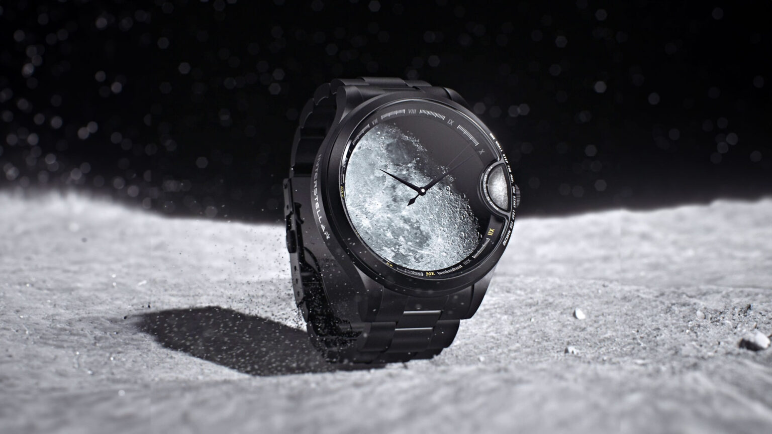 Interstellar LUNAR1,622 NASA-approved Tech Watch Has Authentic Moon ...