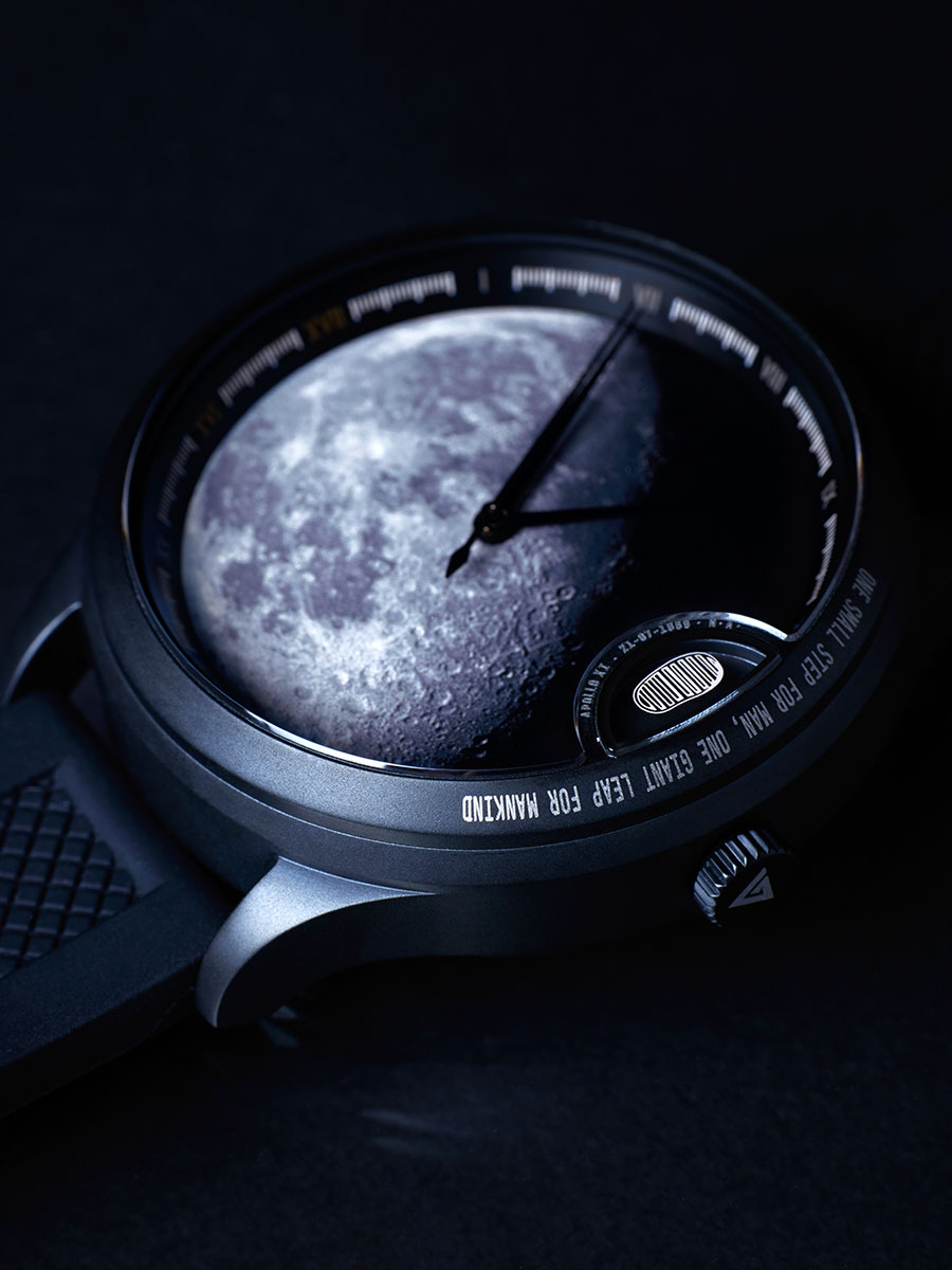 LUNAR1,622:The Automatic Tech Watch with Meteorite Moon Dust by  INTERSTELLAR » FAQ — Kickstarter