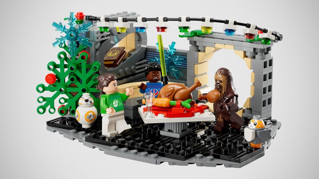 LEGO Star Wars Millennium Falcon Holiday Diorama (40658)
