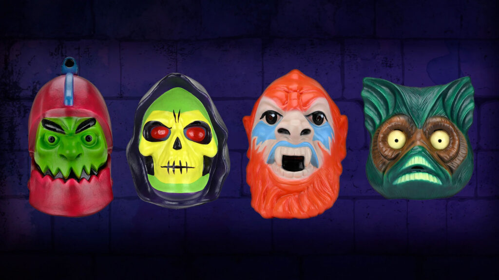 Masters of the Universe Latex Masks from NECA