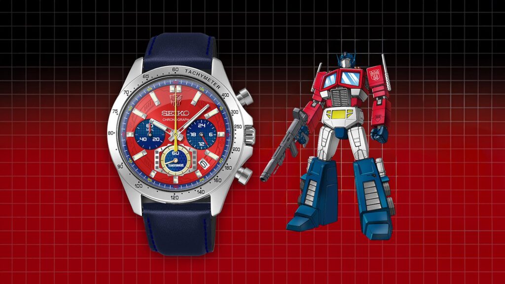 Transformers x Seiko Chronograph Watch