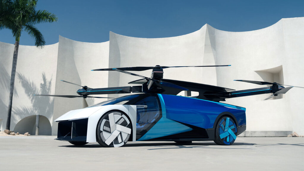 Xpeng Electric Flying Car New Design Unveiled