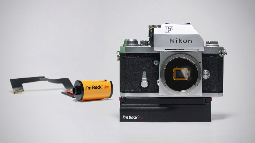 I'm Back Film: Digital Film Cartridge For Analog Camera Is