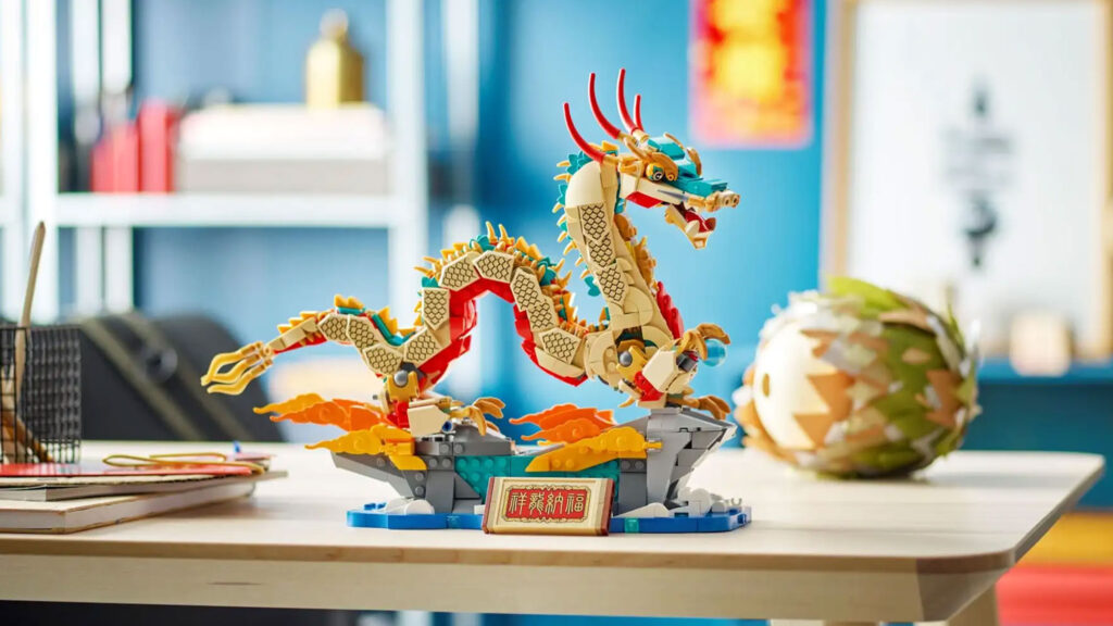 LEGO Spring Festival Auspicious Dragon (80112) Building Set