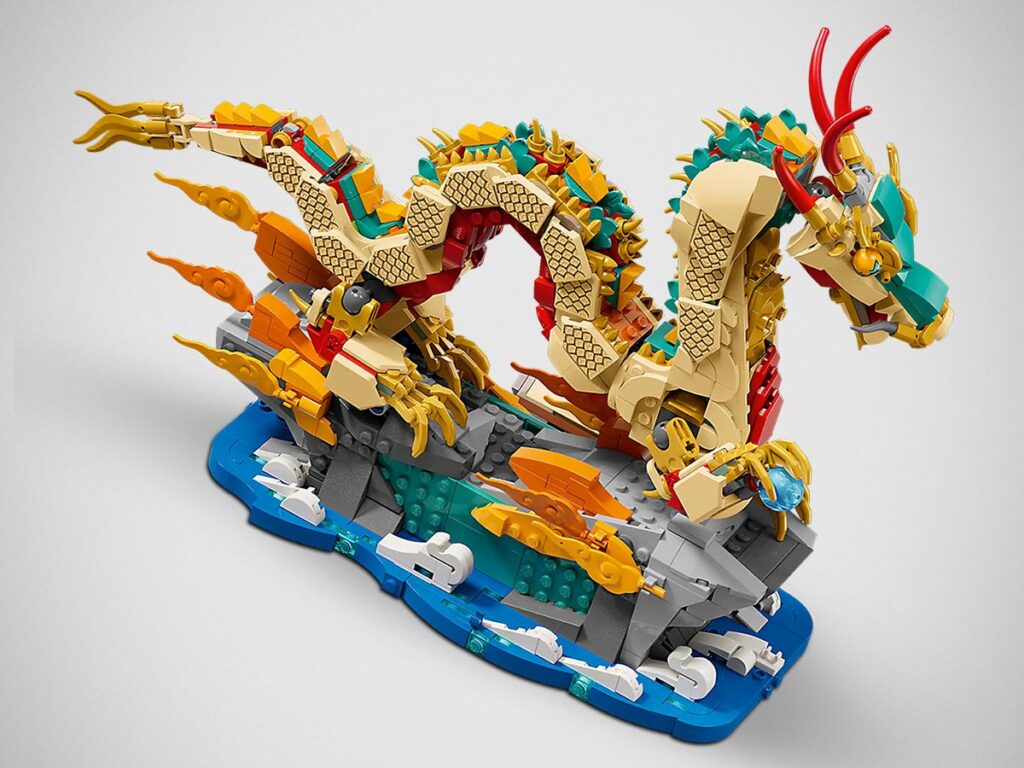 LEGO Is Ushering In The Year Of The Dragon With The Spring Festival Auspicious Dragon Building Set