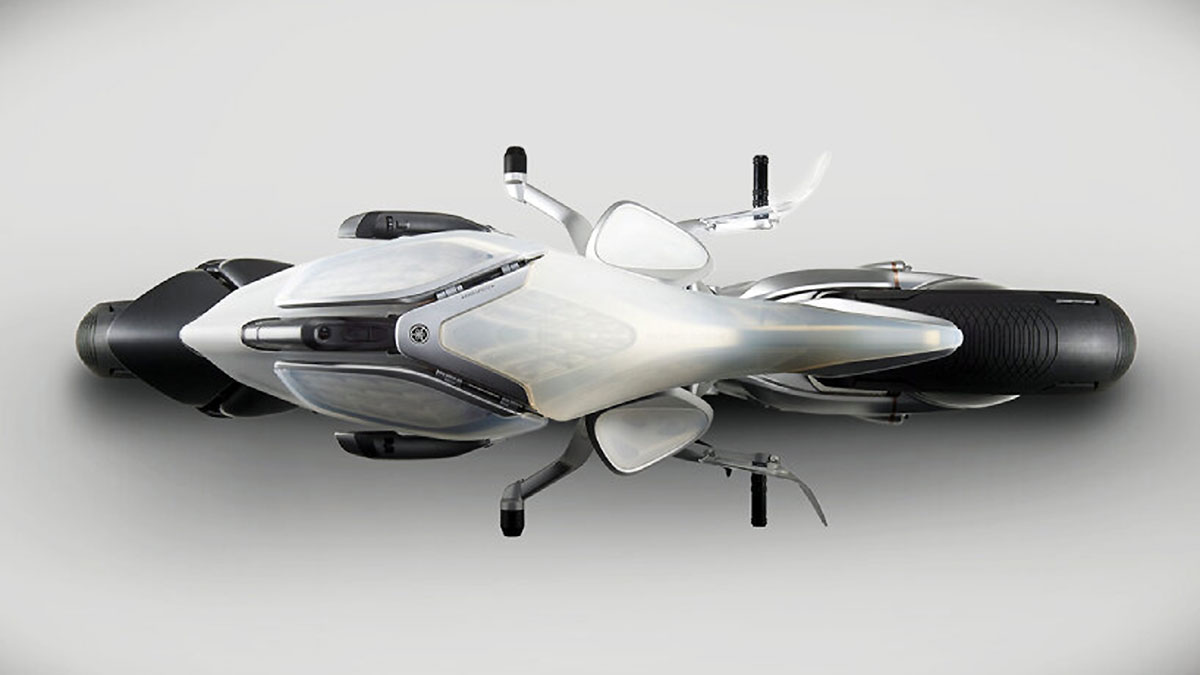 Yamaha Motor’s Futuristic Motorcycle Gets Updated With Self Parking And