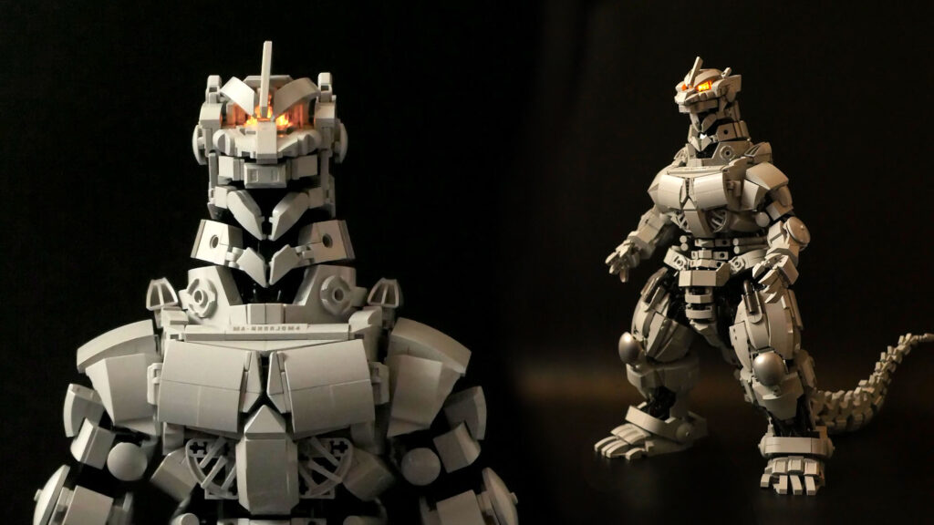 LEGO MOC Mechagodzilla Kiryu by DeRa