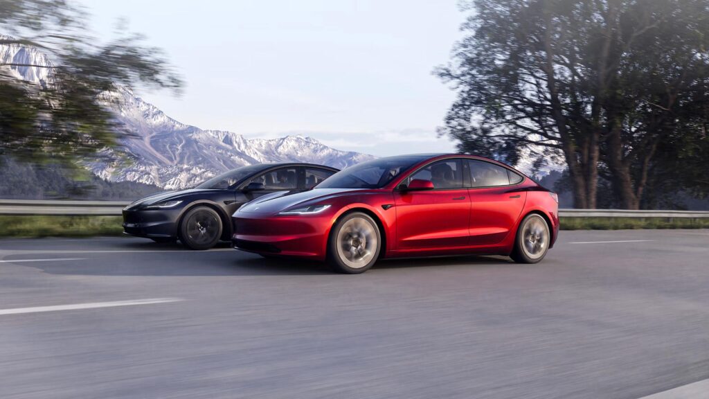2024 Tesla Model 3 Electric Vehicle