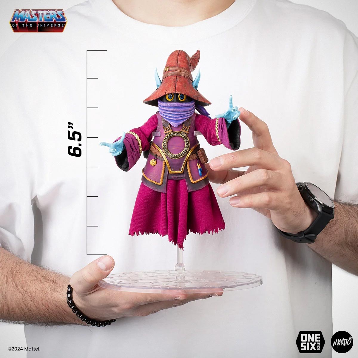 Masters Of The Universe – Action Figure Orko, Con Spada E Adesivo, Gioco Da Collezione