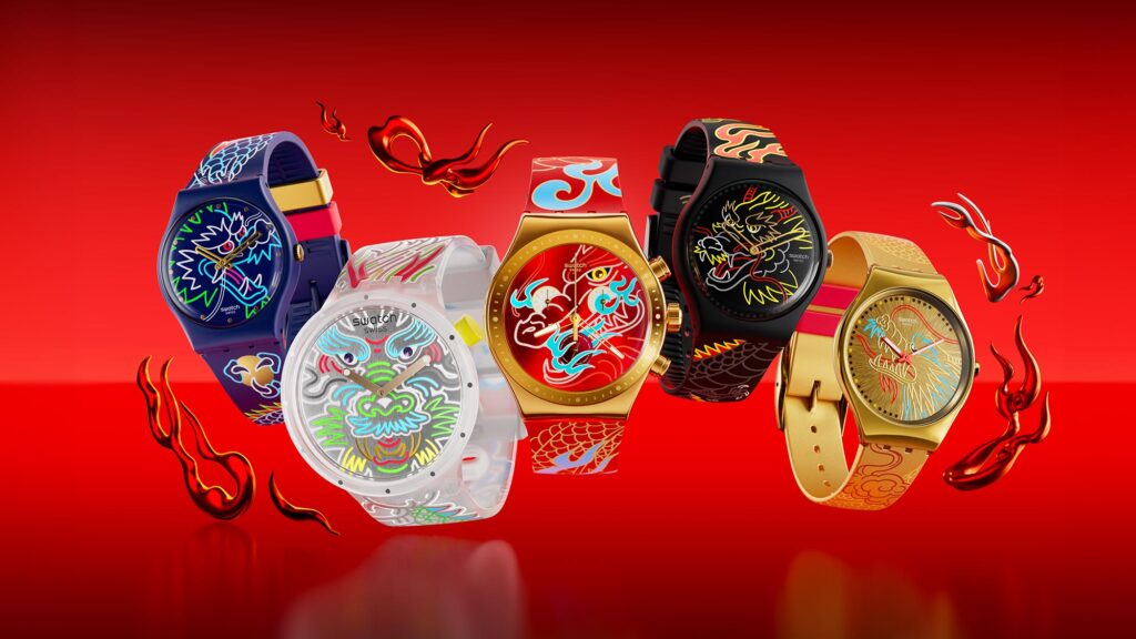 Swatch Year of the Dragon Timepiece Collection