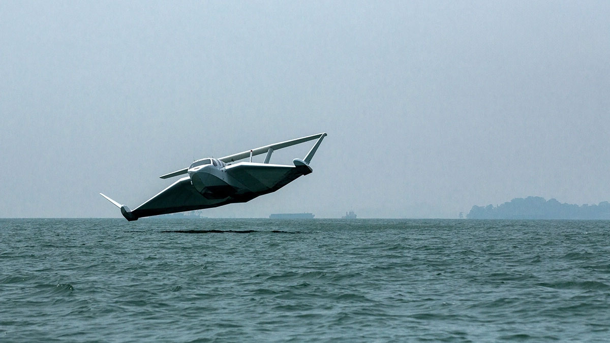 This Is The AirFish WinginGround Craft. It Will See Commercial Use In 2025