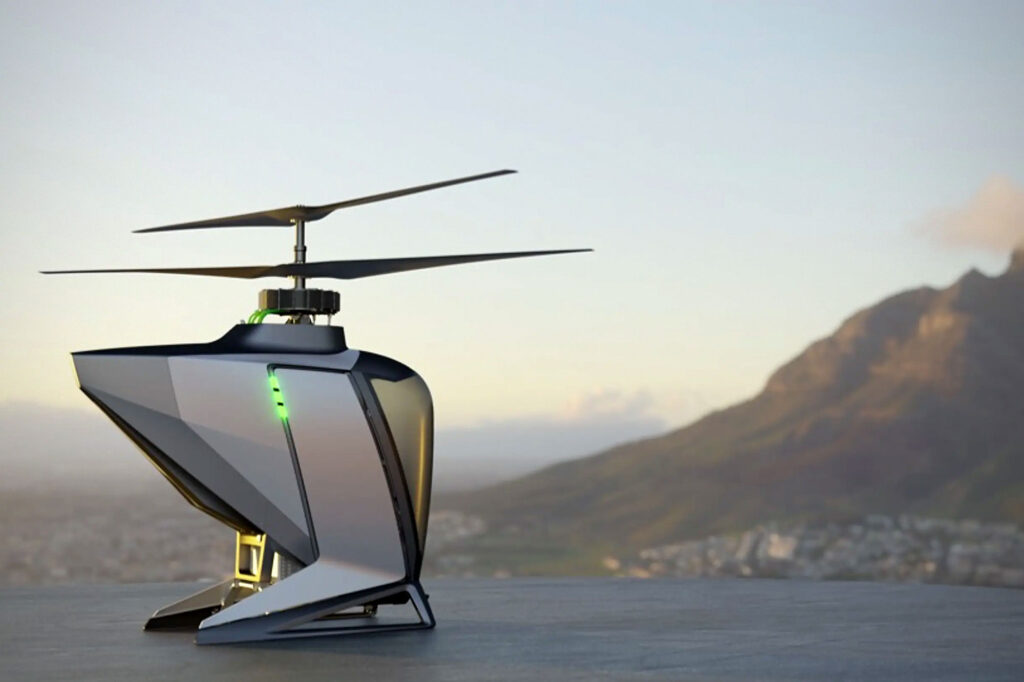 Flynow FlyNow eCopter Is Not A Multicopter; It’s An Unmanned Coaxial Electric ...