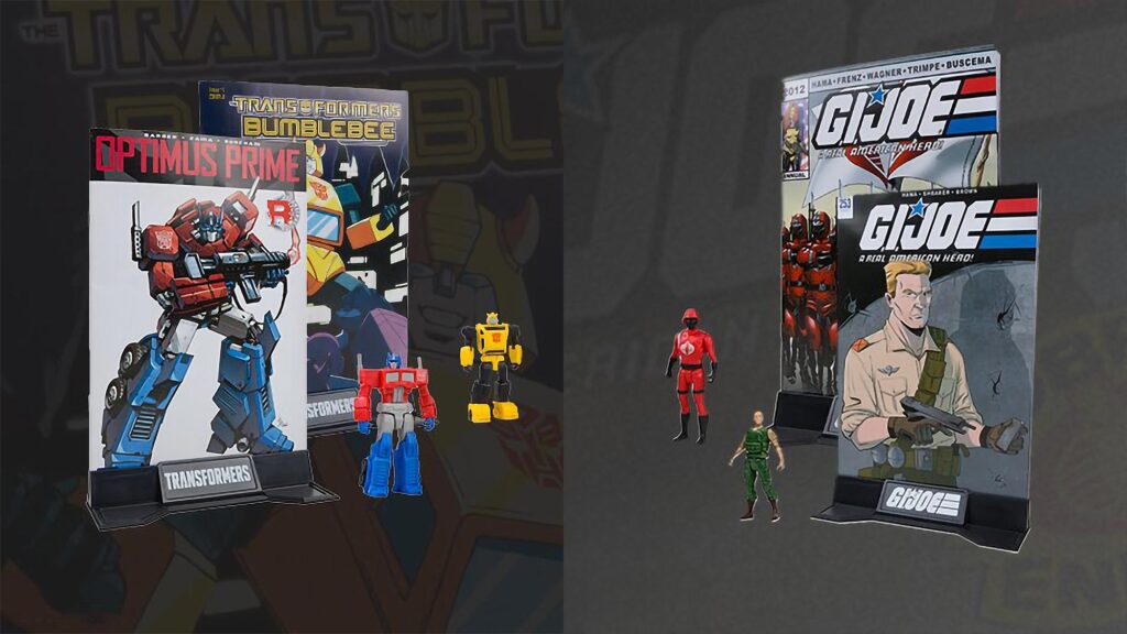 McFarlane x Hasbro Page Punchers 3” Figures 2-pk 2 Comics