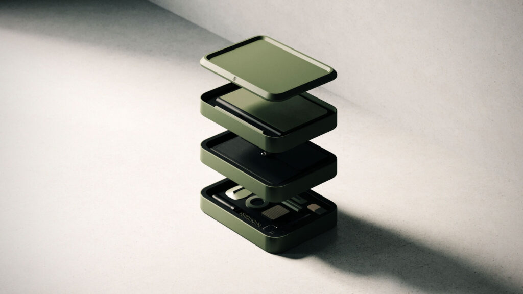 NOOE Bento Jot Stationery Bento Box