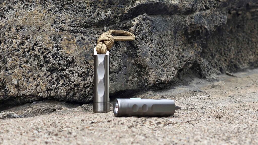 Orioners Multi-tool EDC Ti Flashlights with Glow Diffusers