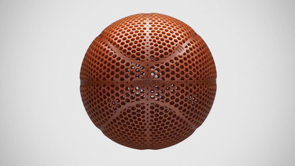 Wilson 3D Printed Airless Gen1 Basketball