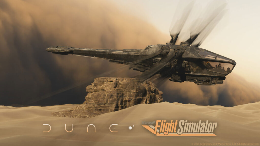 Xbox and Microsoft Flight Simulator Dune Promotion