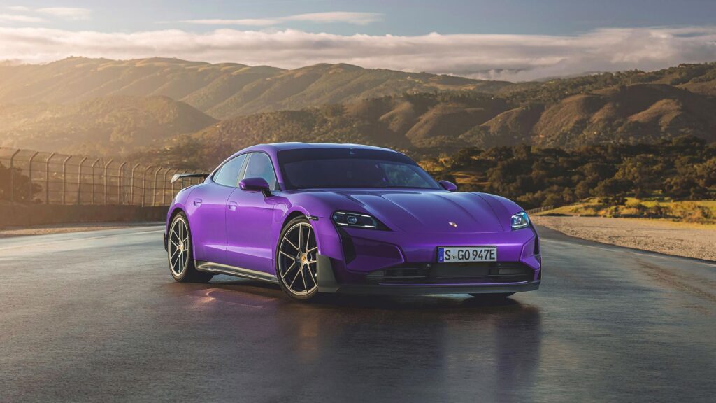 2024 Porsche Taycan Turbo GT with Weissach package