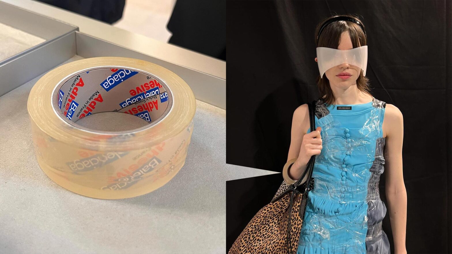 Balenciaga Tape Bracelet It Looks Like A Roll Of 3M Scotch Tape But