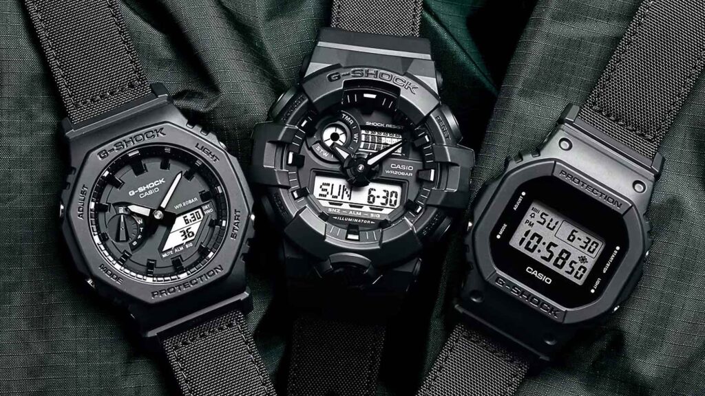 G-Shock Utility Black Series with Cordura Eco Fabric