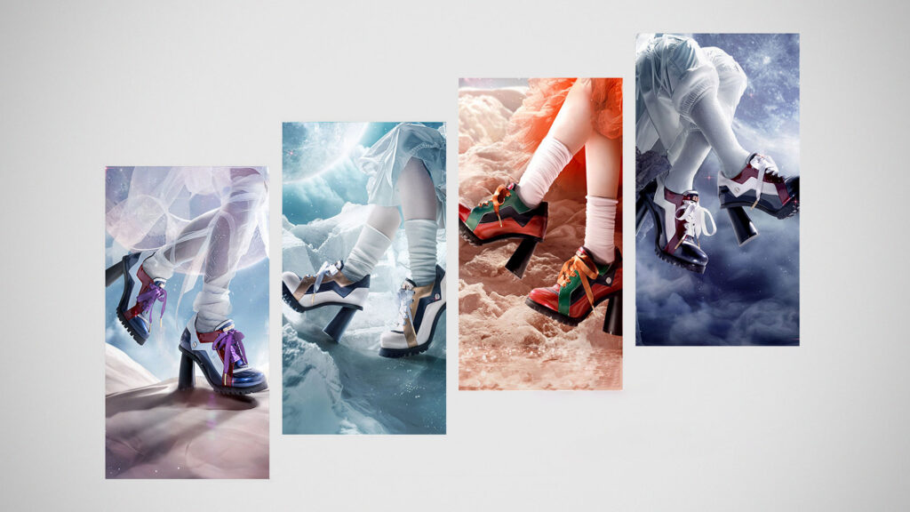 MAYLA Evangelion Iconique Heel Sneakers