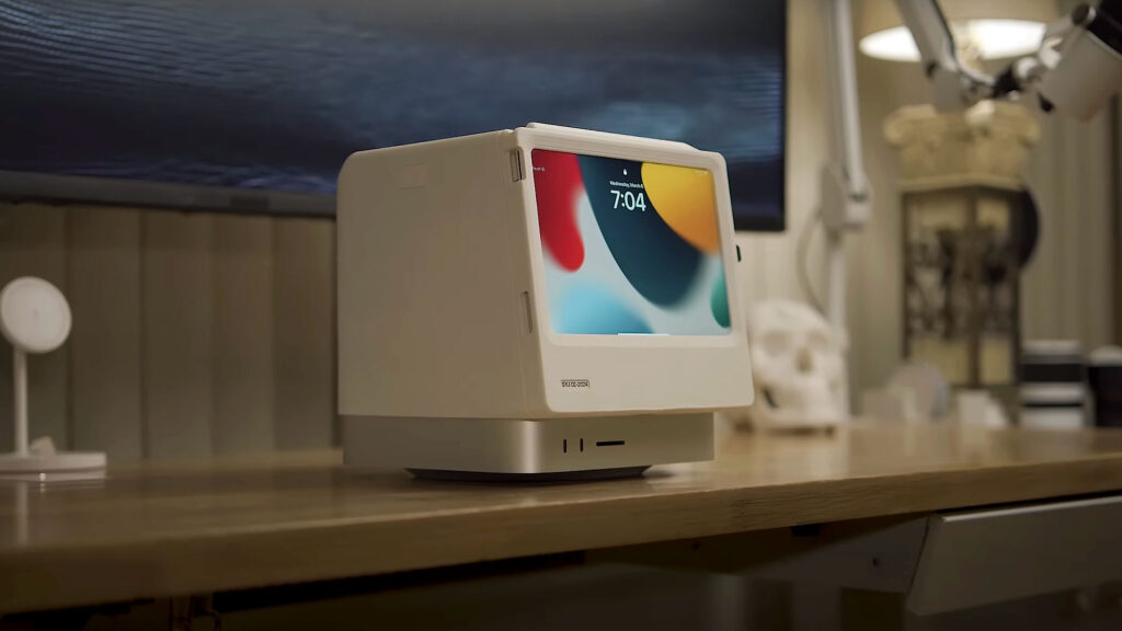 Macintosh Studio iPad Dock by Scott Yu-Jan