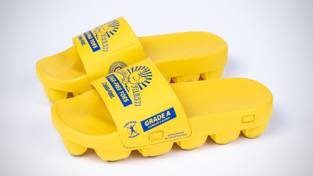 Omega Mart Cage Free Toes Slides