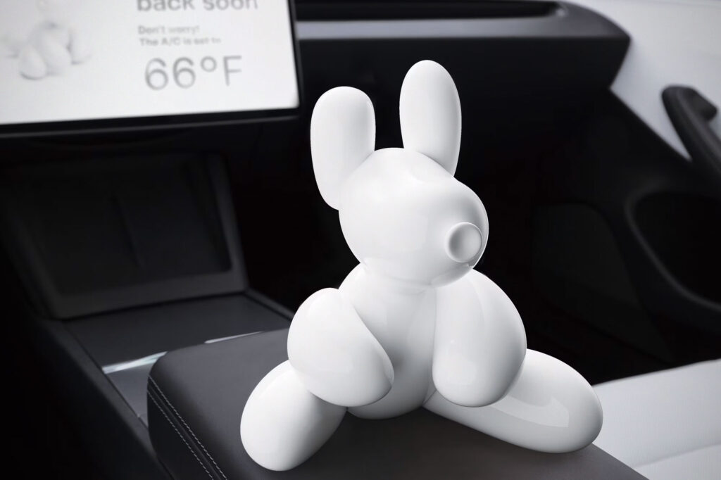 Tesla Dog Mode Figure - Dog Mode In Real Life