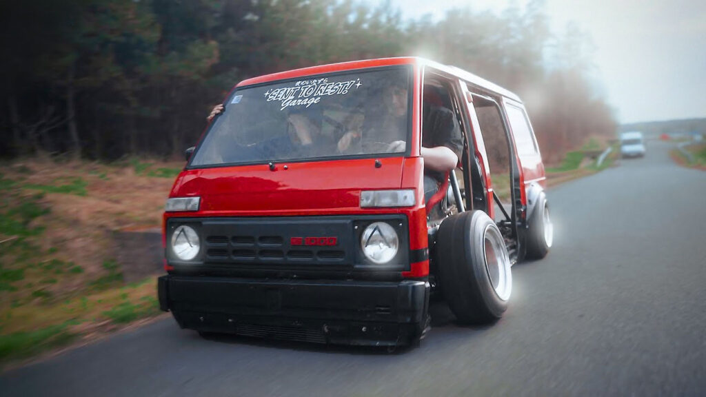 World’s First Motorcycled Powered Van by NIGHTRIDE