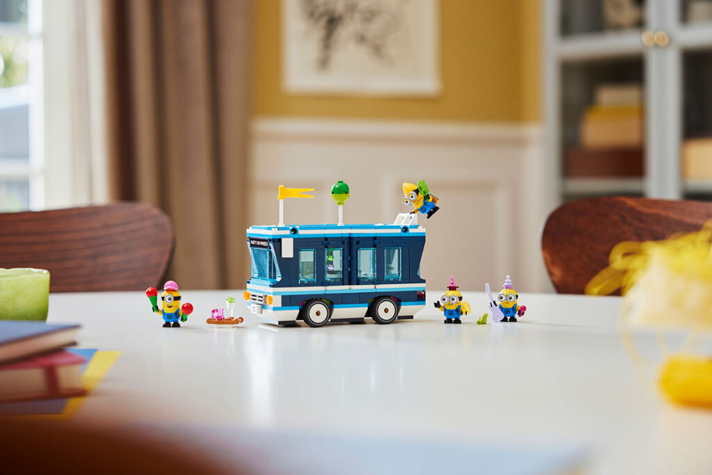 LEGO Despicable Me 4 Minion’s Music Party Bus (75581)