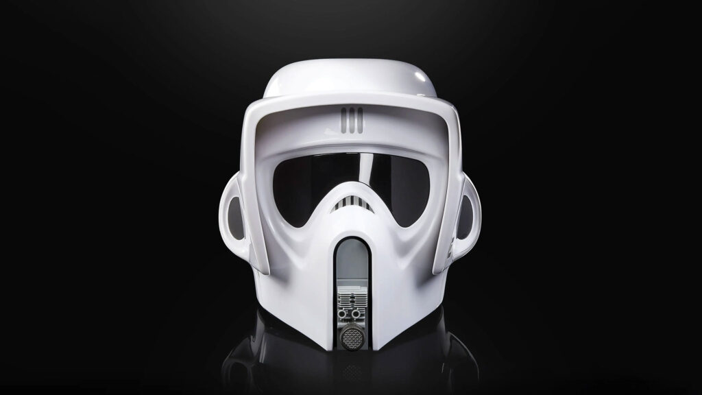Star Wars The Black Series Scout Trooper Premium Helmet from Hasbro