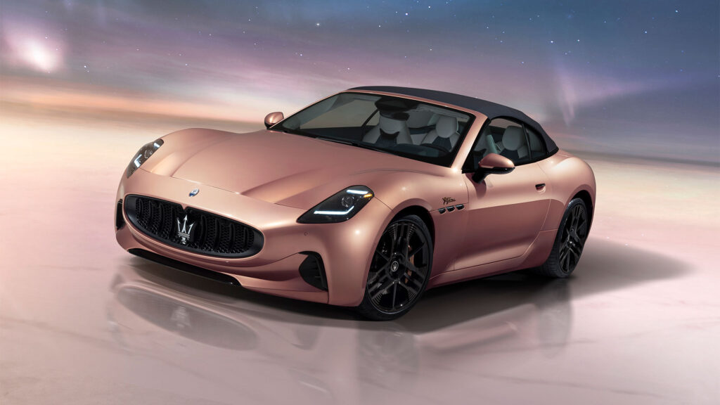 Maserati GranCabrio Folgore Electric Vehicle