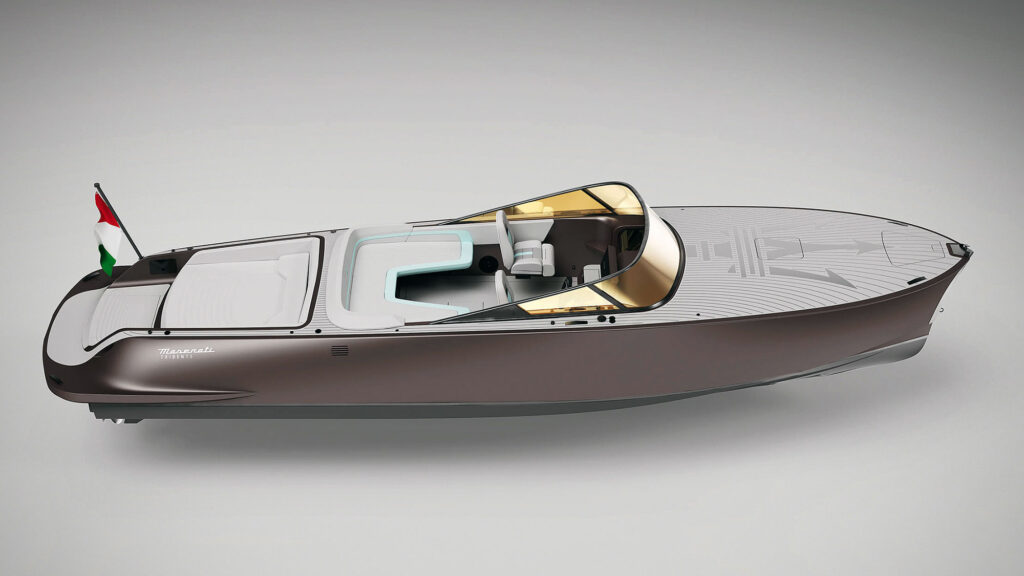 Maserati TRIDENTE Electric Speedboat