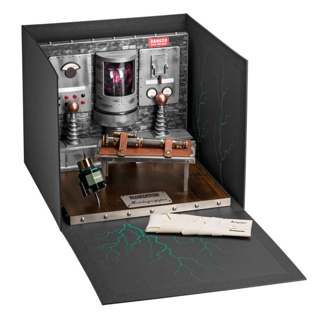 Frankenstein Instruments Montegrappa Universal Monsters Frankenstein L.E. Comes With A Diorama ...