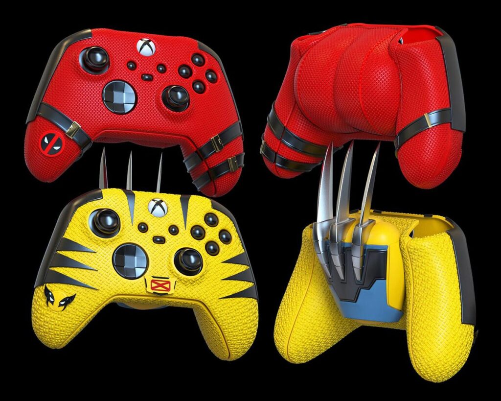 Custom Wolverine Xbox Controller Case Cover By 3o3D: It Has Claws!
