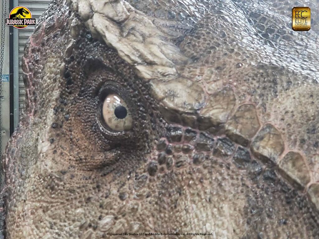 Elite Creature Collectibles Jurassic Park Screen-used T-Rex Head Prop ...