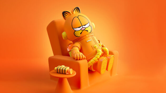 MEGA コレクション 400% SPACE MOLLY Garfield Amazon.com: POP MART MEGA Space Molly 400% Garfield