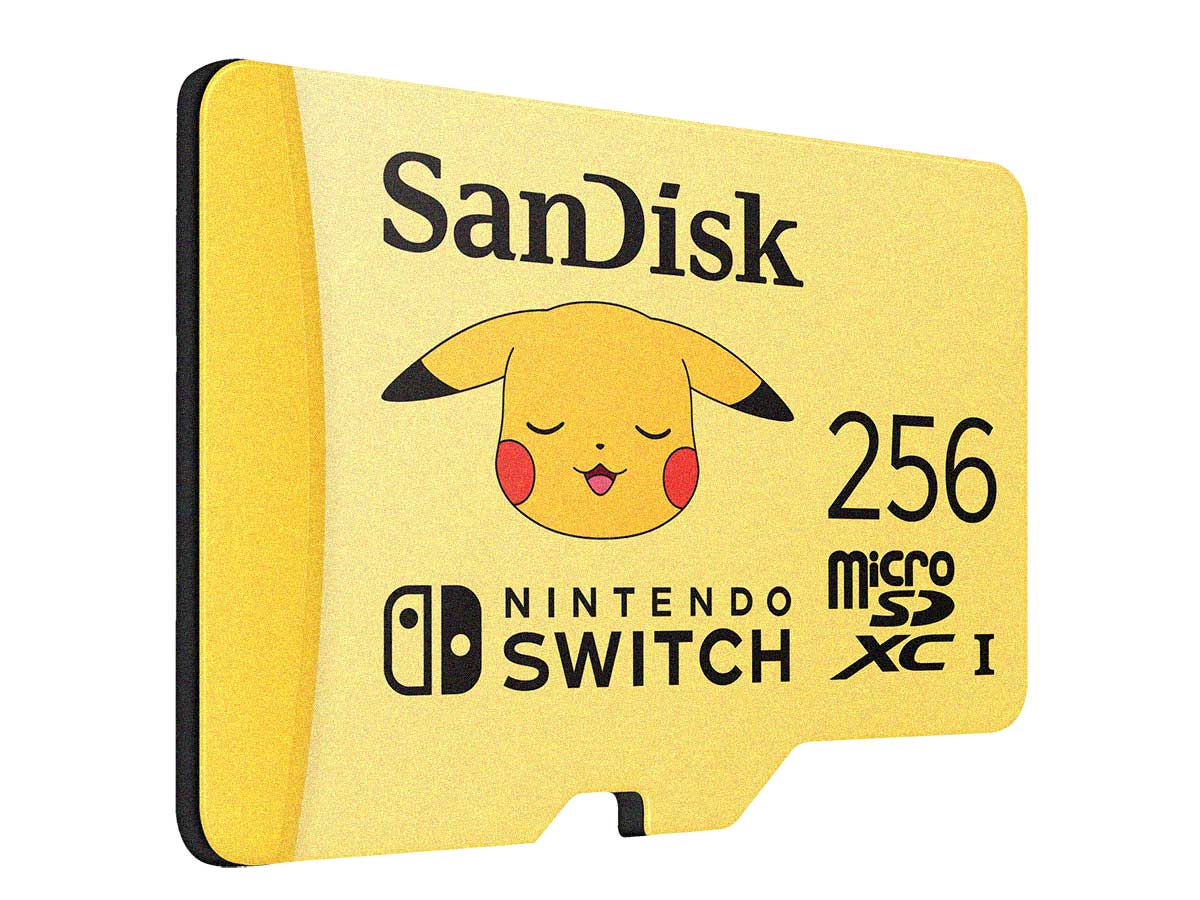 SanDisk Pokémon microSD Cards For Nintendo Switch For Fans Of Pokémon