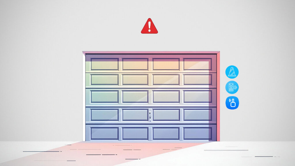 Image generated by Possible Reasons Why Your Garage Door Won't Close