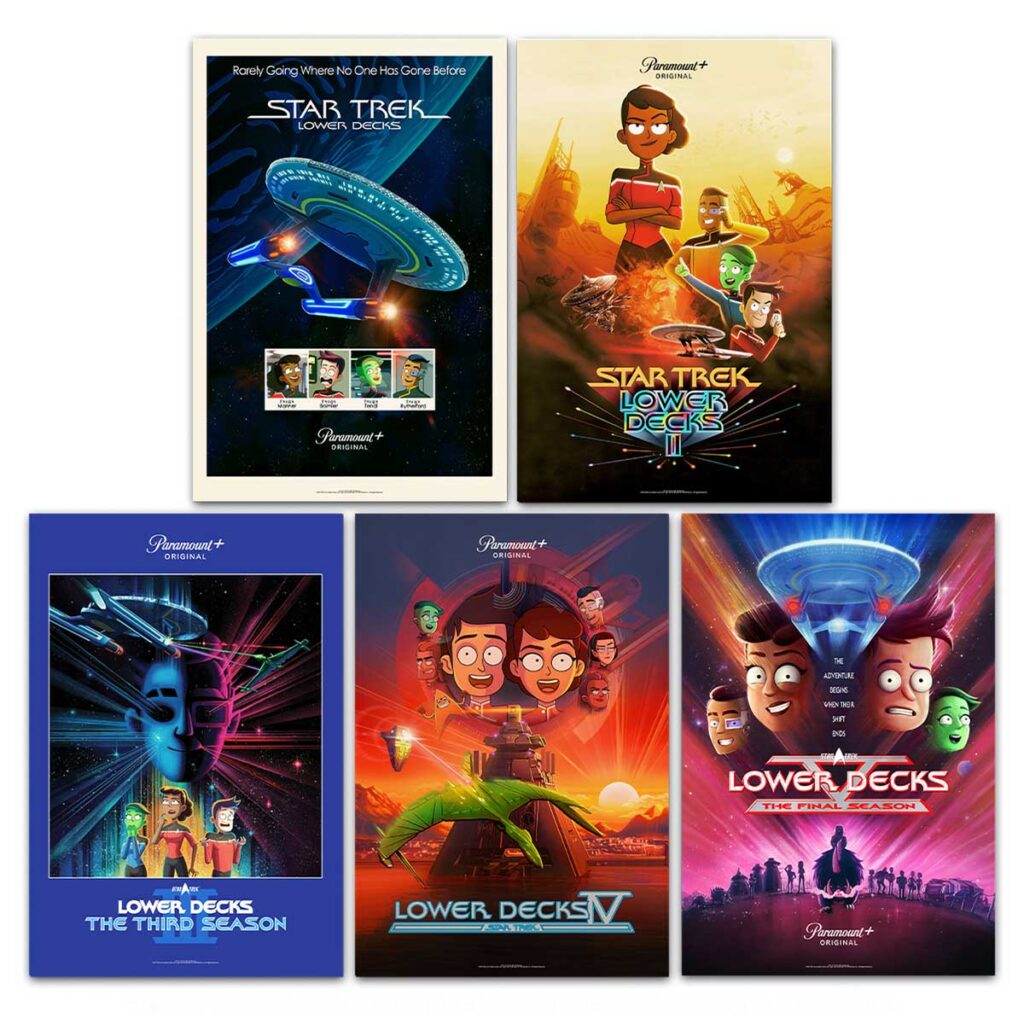 Star Trek: Lower Decks Season 5 Posters By Matt Ferguson Now Available!