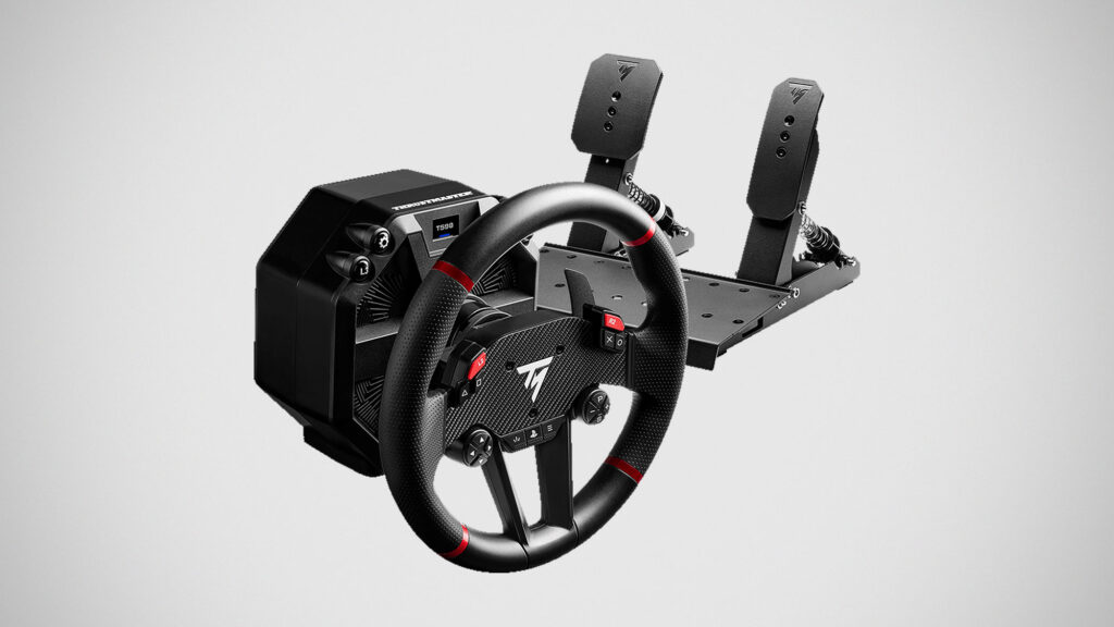 Thrustmaster T598 Racing Steering Wheel and Pedal Set