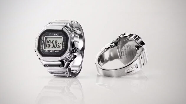 カシオ　CASIO RING WATCH CRW-001-1JR Casios-CRW-001-1JR-Ring-Watch-