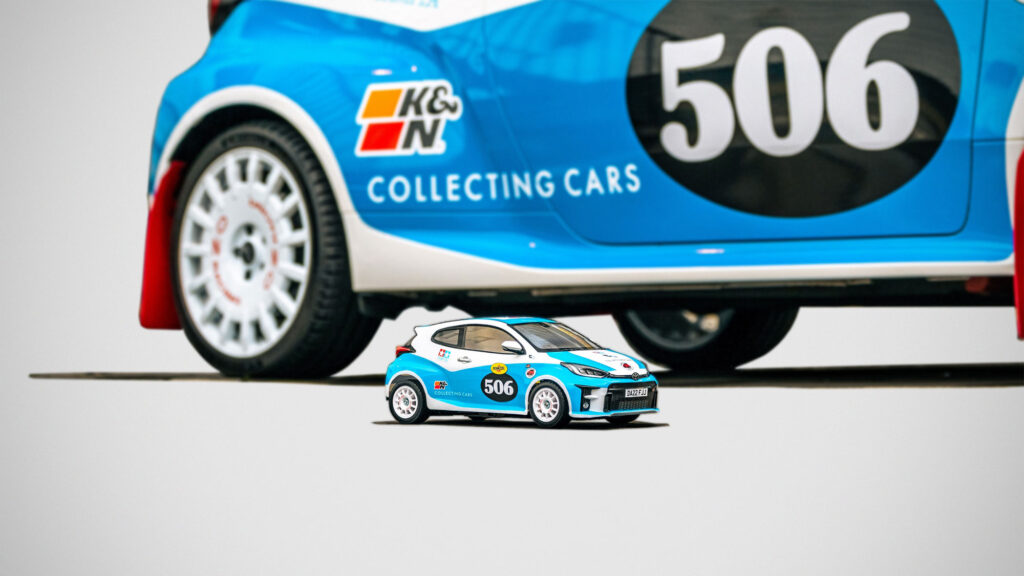 Collecting Cars x Tamiya GR Yaris Remote Control Toy