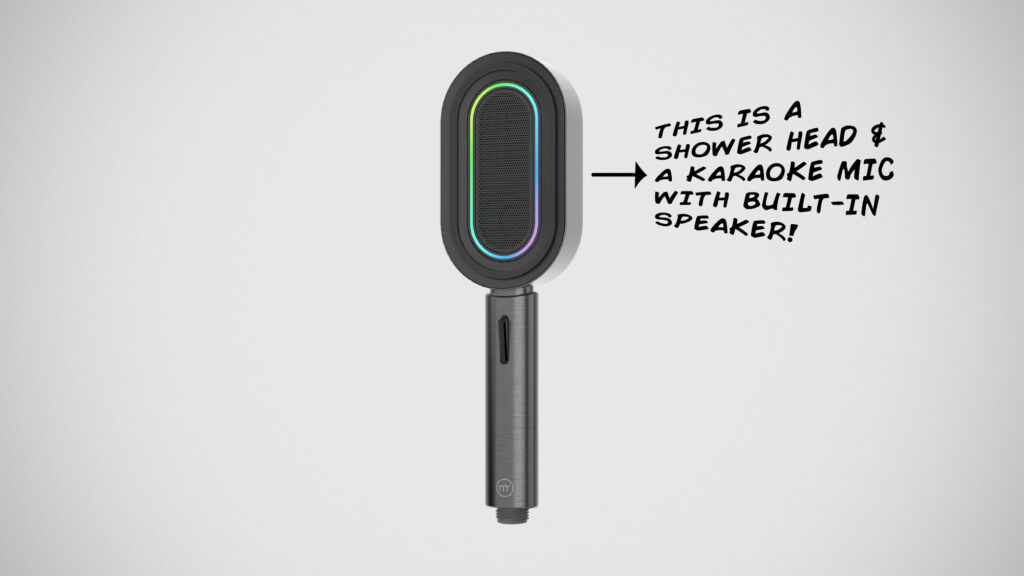 JOMOO Xiaomu K8 Shower Head Bluetooth Microphone